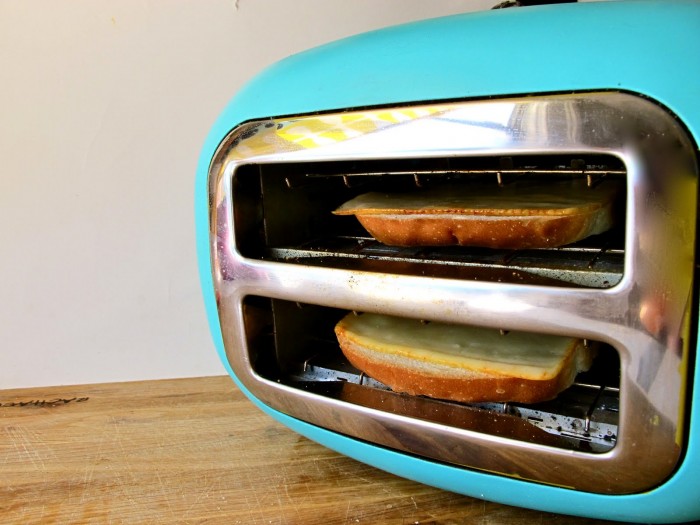 toaster sideways